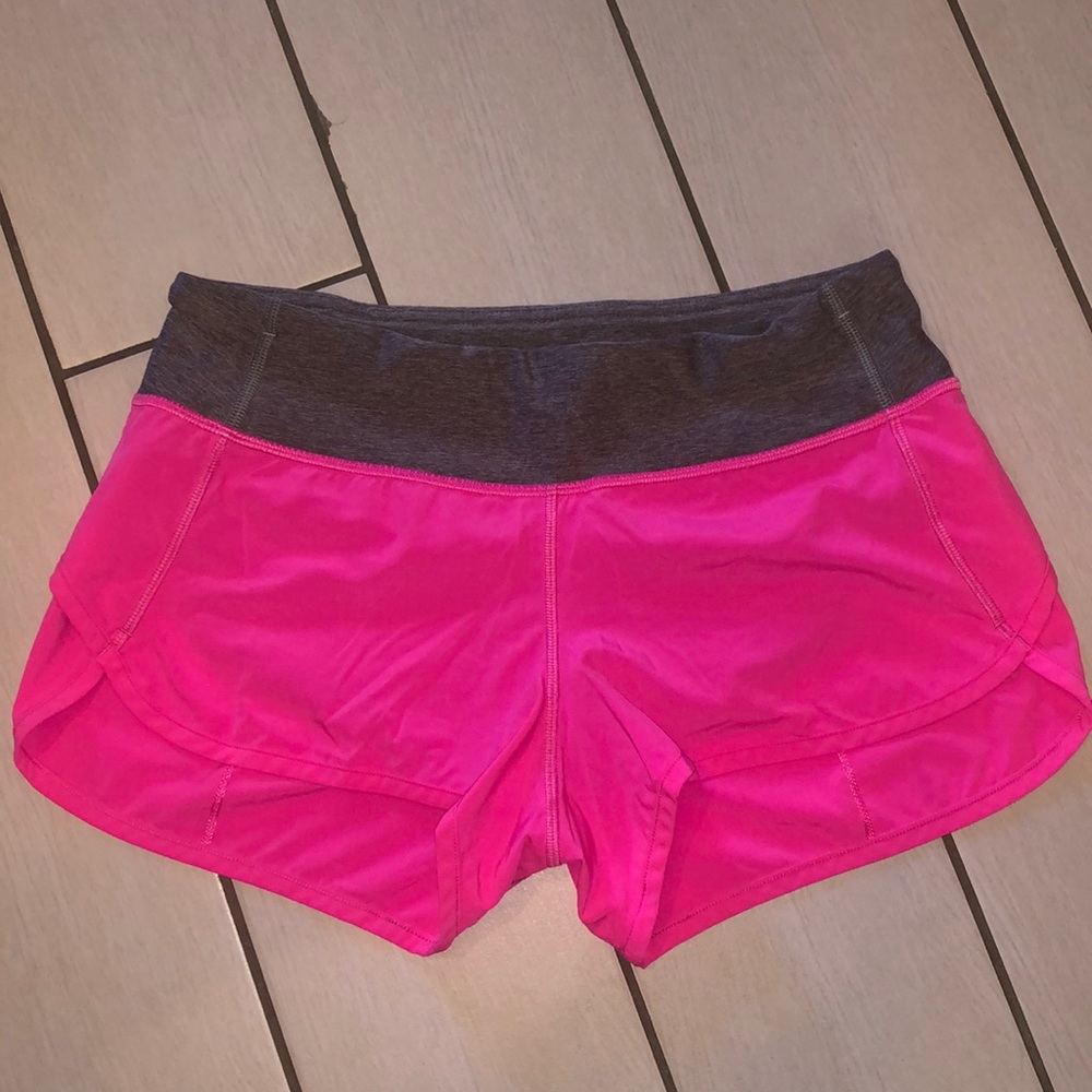 LULULEMON SHORTS PINK 💞💪